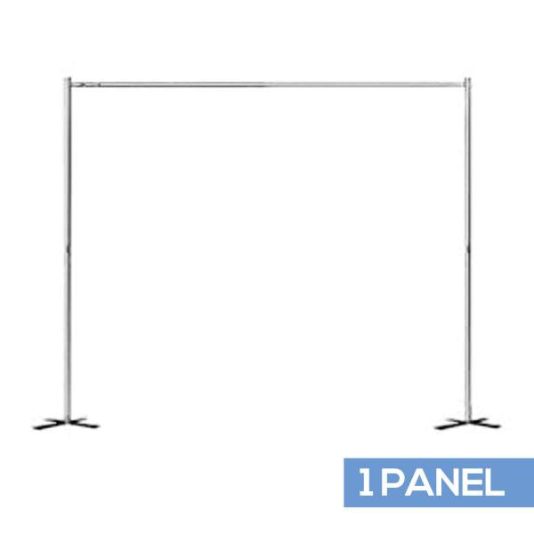 Pipe and Drape Backdrop Kit – 1 Panel (7–12 ft)