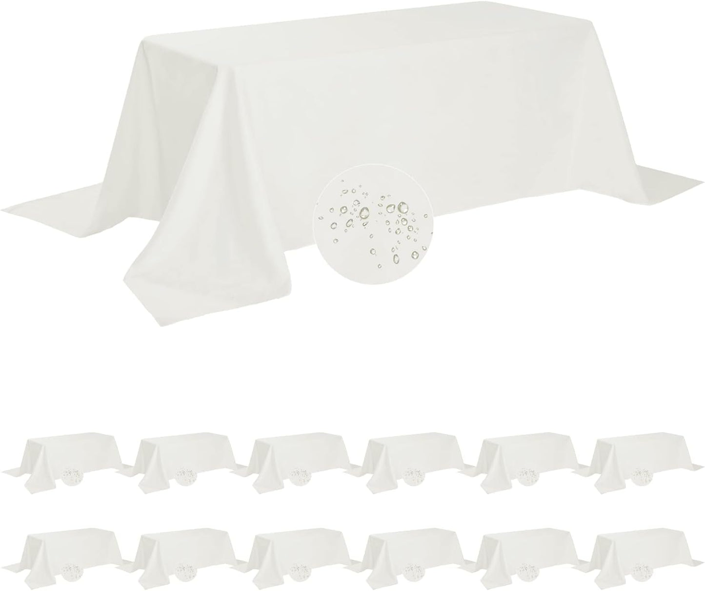 Polyester Tablecloth - Rectangle 90x156 Inch