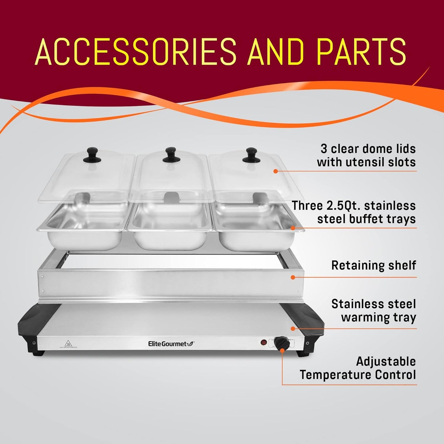 Chafing Dish - 7.5 Qt - Electric