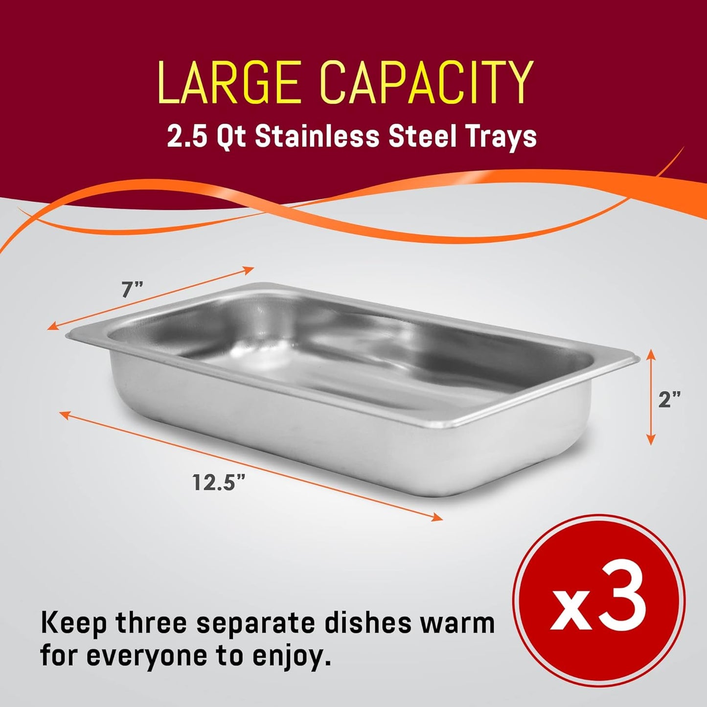 Chafing Dish - 7.5 Qt - Electric