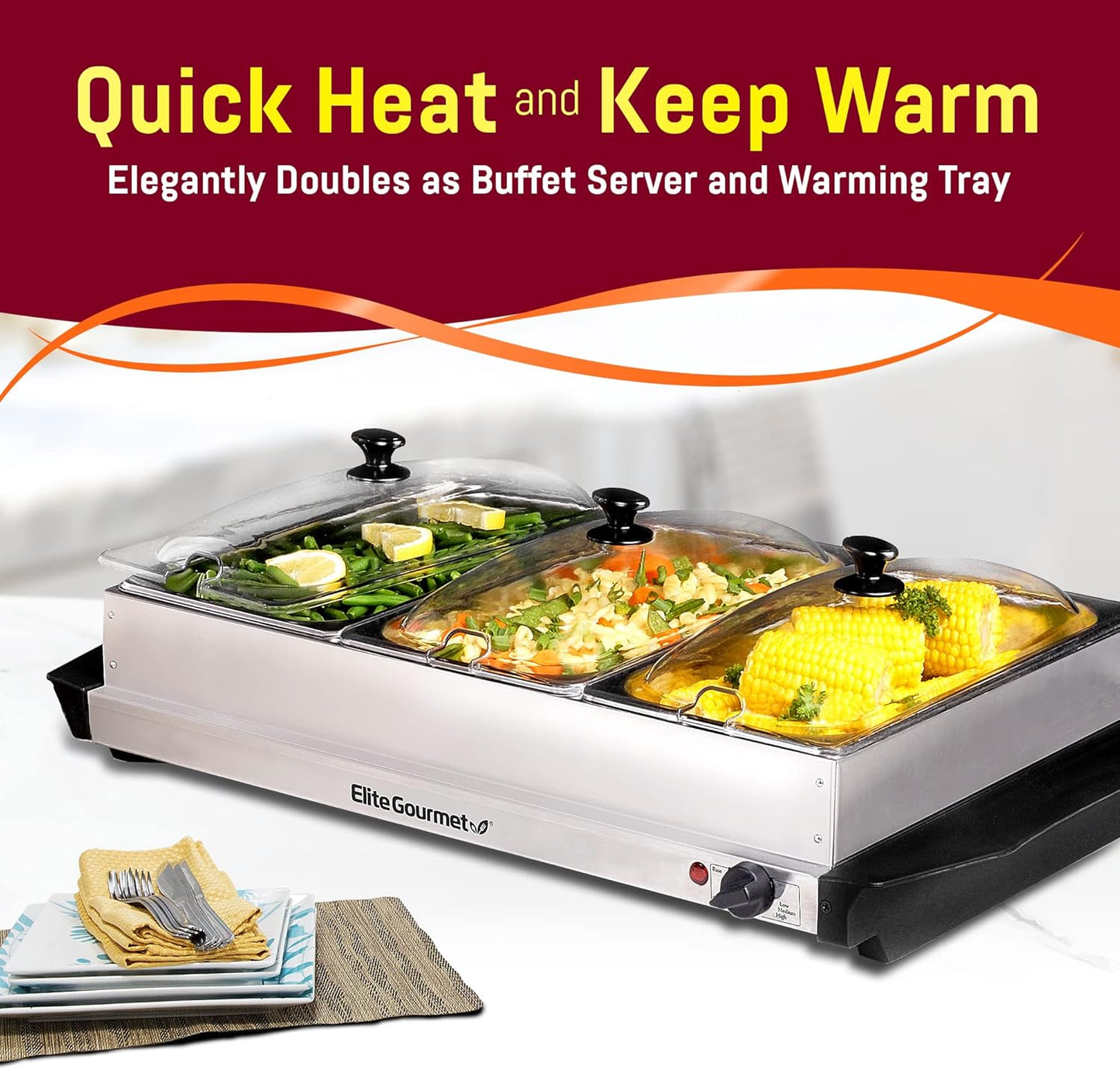 Chafing Dish - 7.5 Qt - Electric