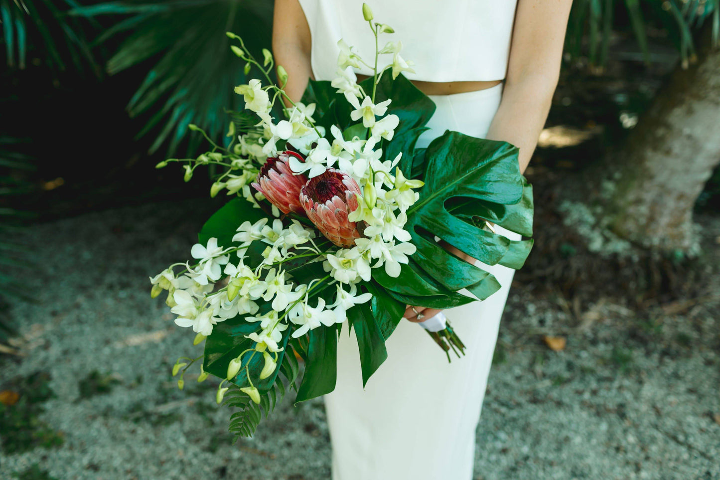 Whitney Tropical Wedding Bouquet