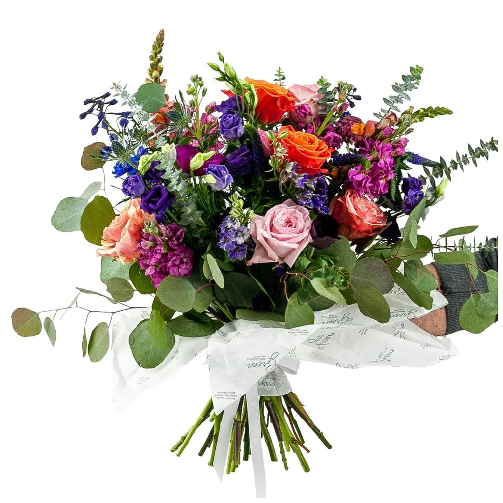 Classic Wrapped Flower Bouquet – Jamesons Flowers WF