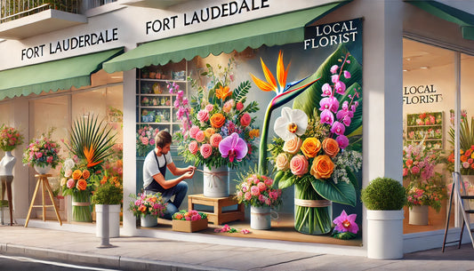 Why You Should Choose a Local Fort Lauderdale Florist Over National Flower Delivery Services