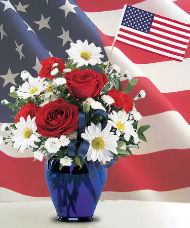 Patriotic Funeral Flowers