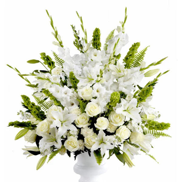 Funeral Flowers - Basket & Floor Flowers - DGM Flowers | Fort Lauderdale Florist