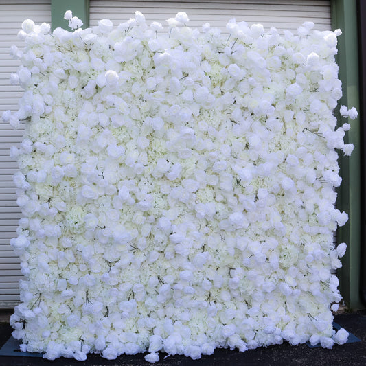 White Flower Wall