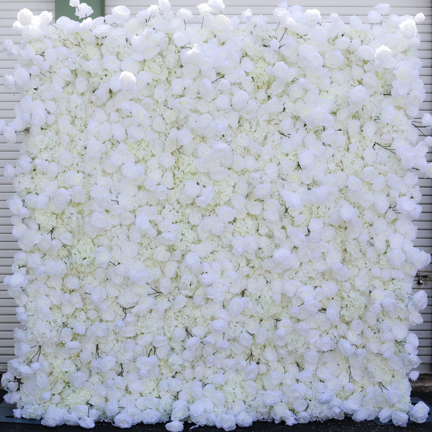 White Flower Wall