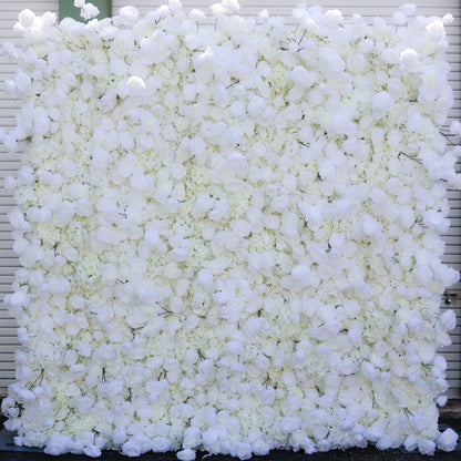 White Flower Wall