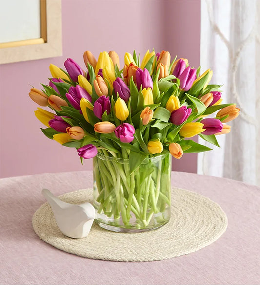 Spring Assorted Tulip Bouquet