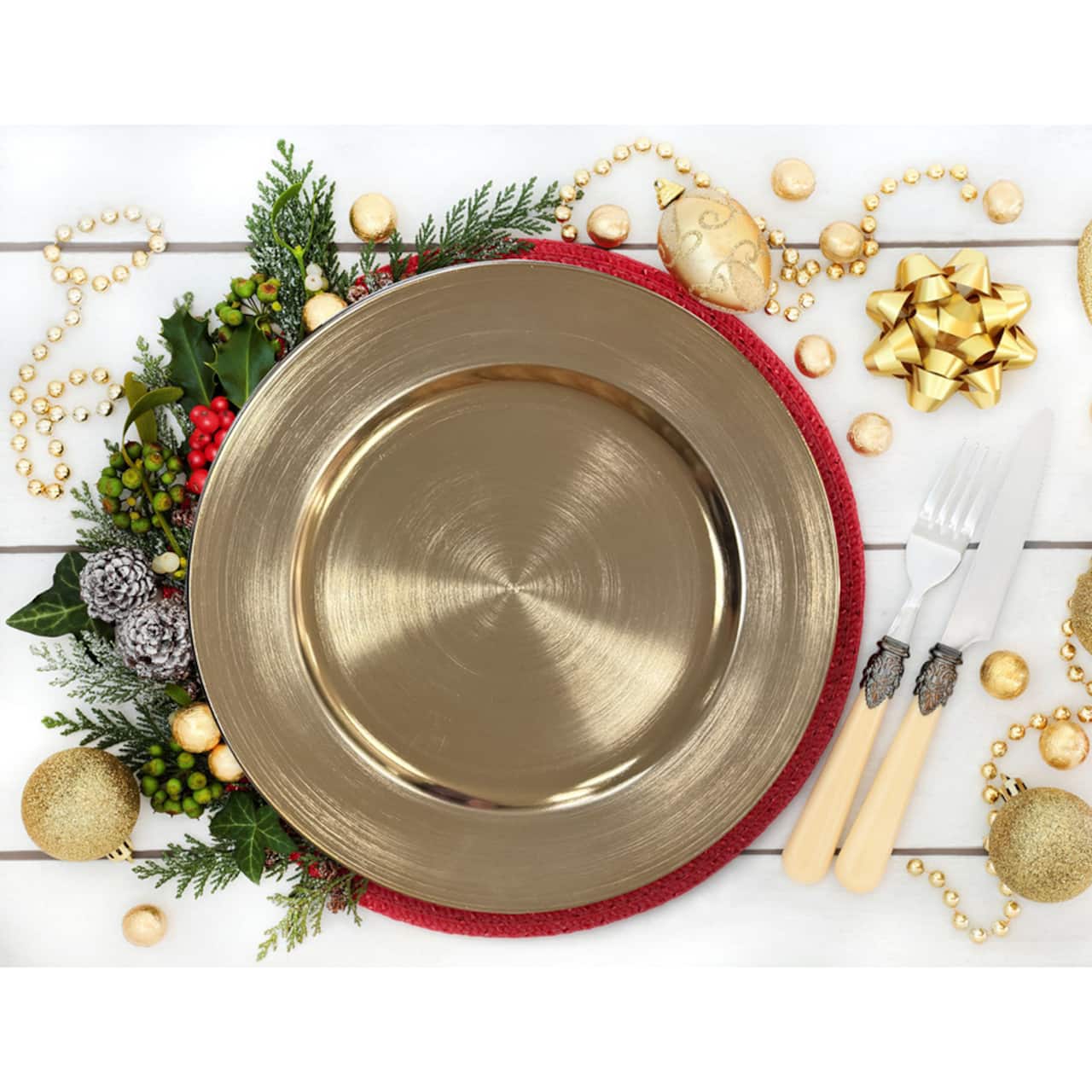 Gold Charger Plate