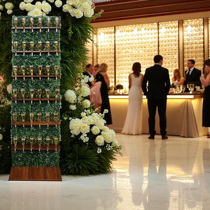 The Bubbly Bar Champagne Wall