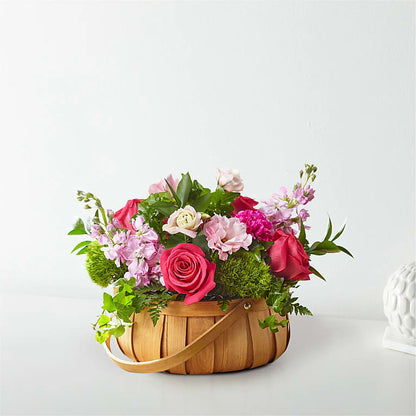 Radiance in Bloom Flower Basket