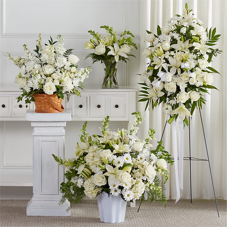 Sincerest Condolences Bundle - DGM Flowers  | Fort Lauderdale Florist