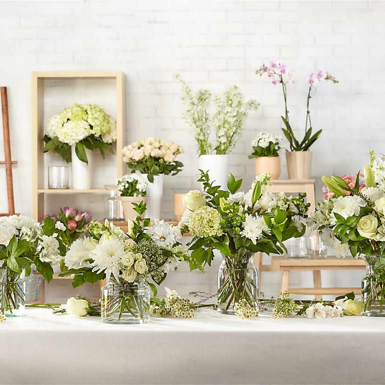 Classic Ivory Flower Bouquet