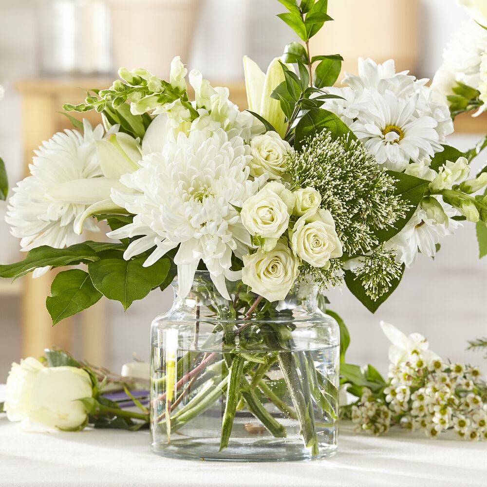 Classic Ivory Flower Bouquet