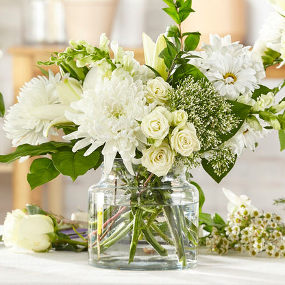 Classic Ivory Flower Bouquet