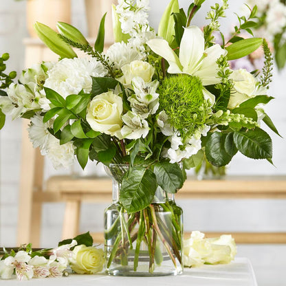 Classic Ivory Flower Bouquet