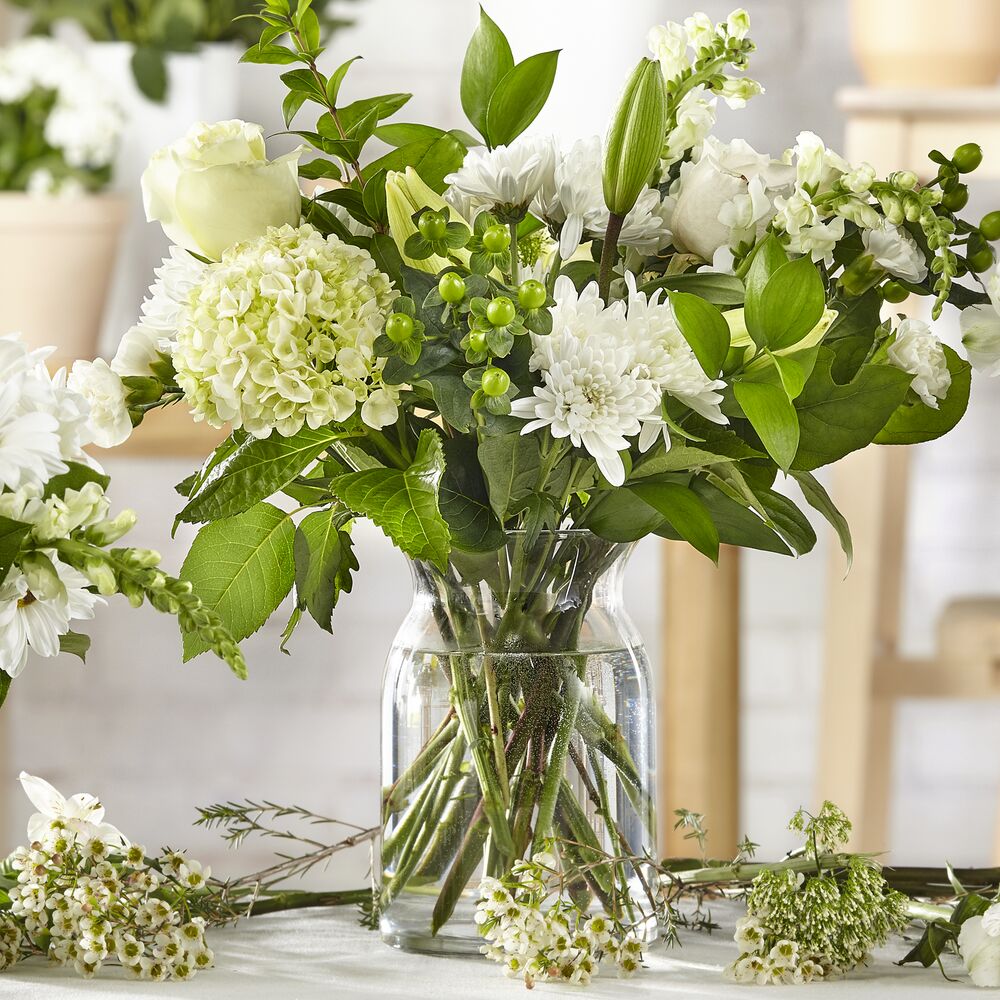 Classic Ivory Flower Bouquet