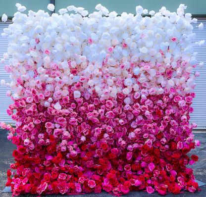 Ombre Flower Wall