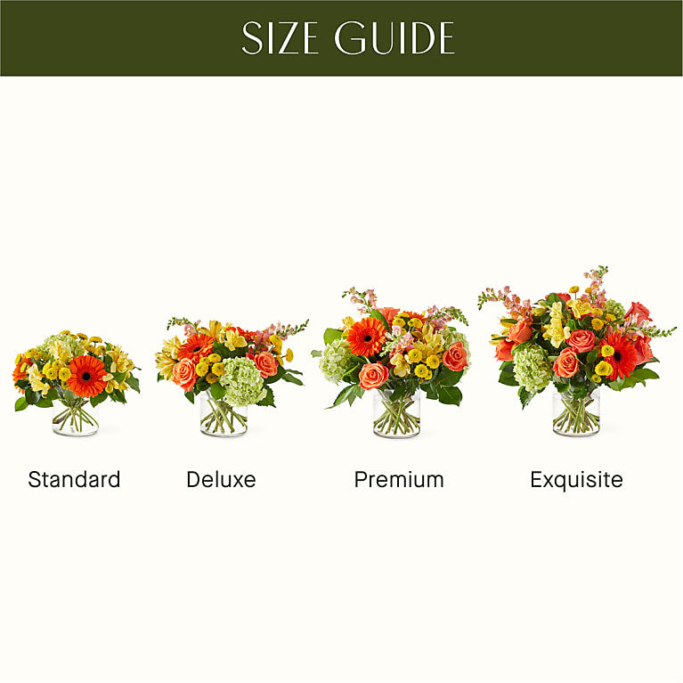 Golden Autumn Sunshine Bouquet
