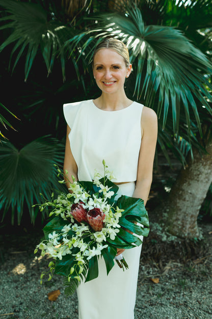 Whitney Tropical Wedding Bouquet - DGM Flowers  | Fort Lauderdale Florist