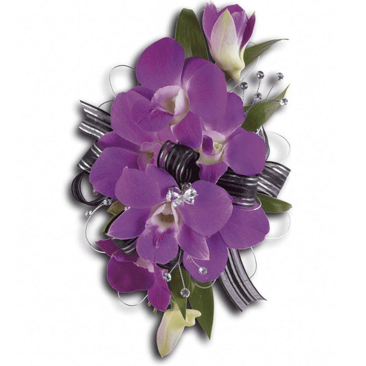 Purple Promise Wristlet Corsage