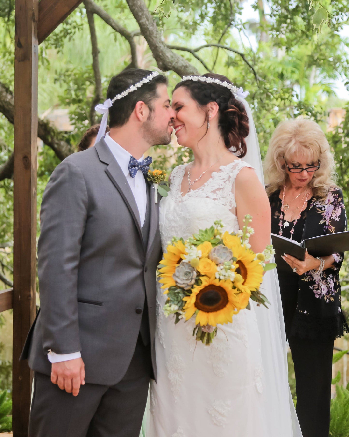 Jenna Sunflower Wedding Bouquet