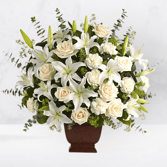 Loving Lilies and Roses Bouquet