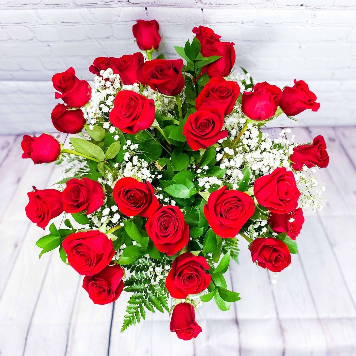 Traditional Red Roses - Premium Long Stem Rose