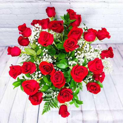 Traditional Red Roses - Premium Long Stem Rose