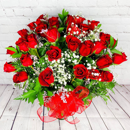 Traditional Red Roses - Premium Long Stem Rose