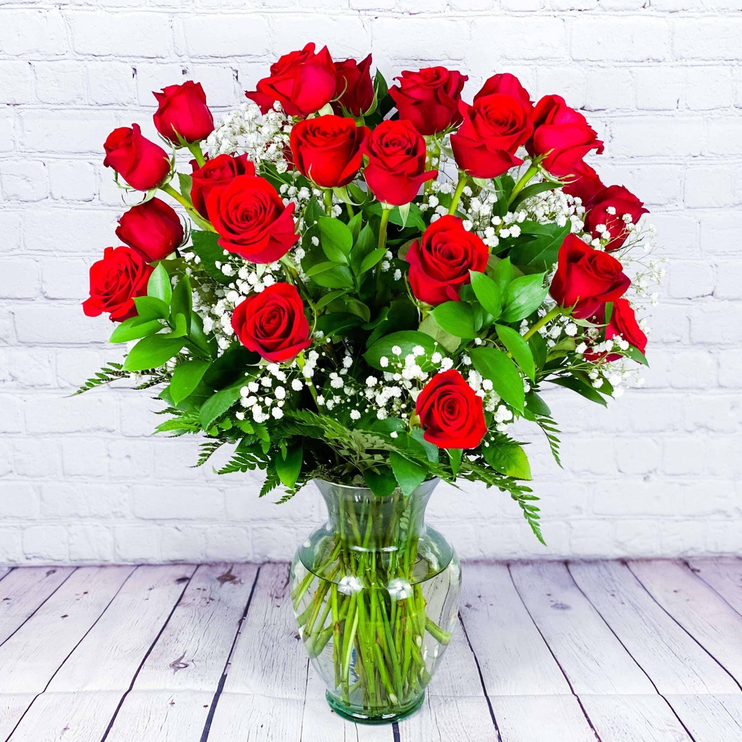 Traditional Red Roses - Premium Long Stem Rose