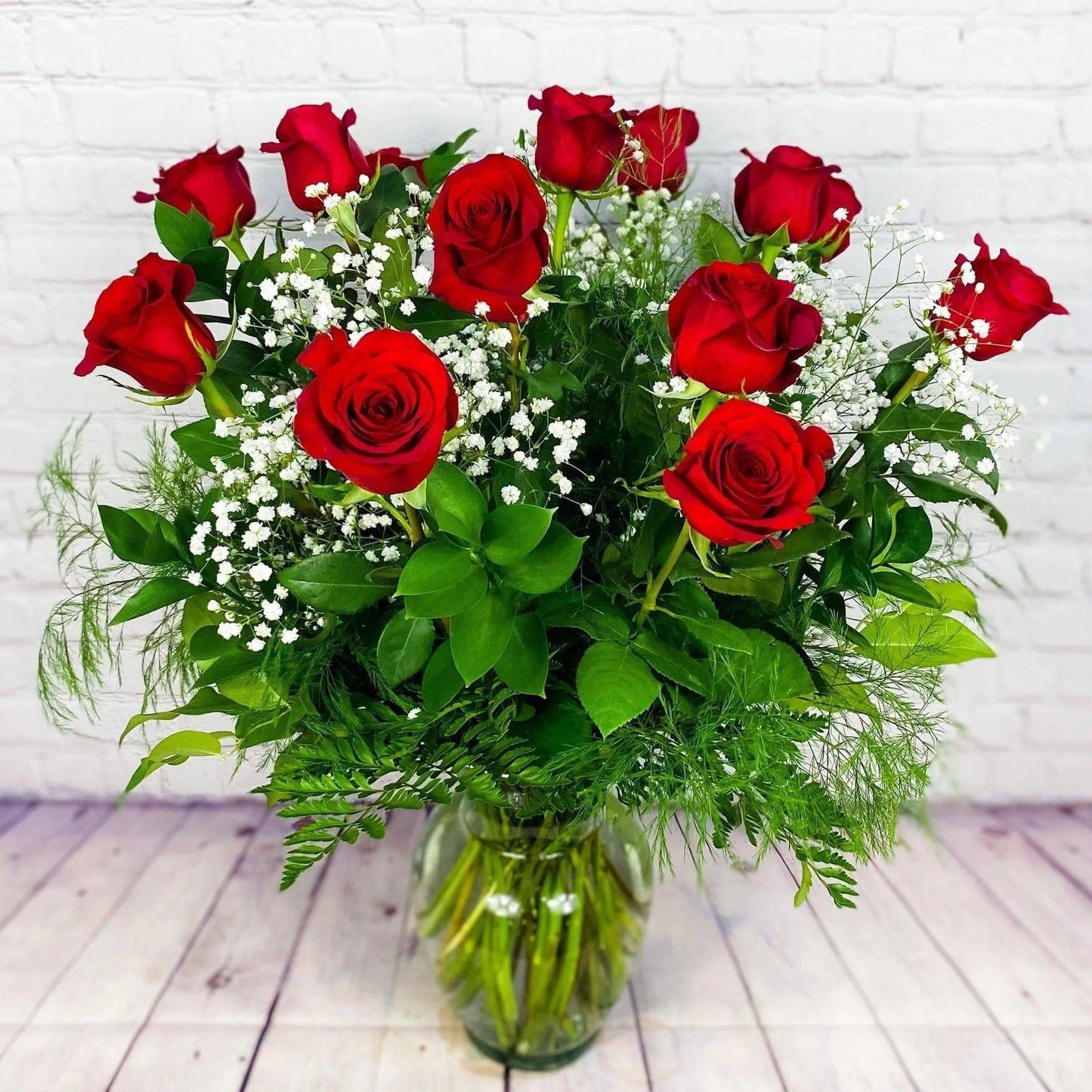 Traditional Red Roses - Premium Long Stem Rose