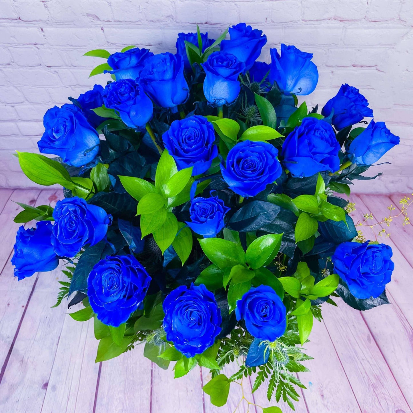 Blue Rose Bouquet