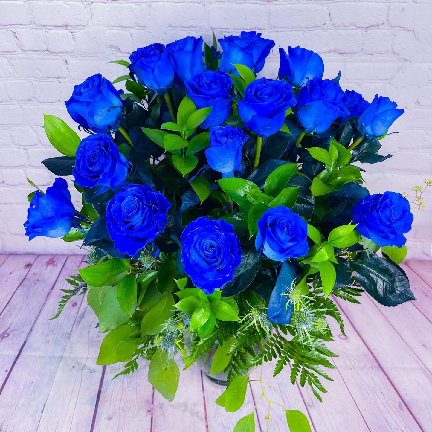 Blue Rose Bouquet