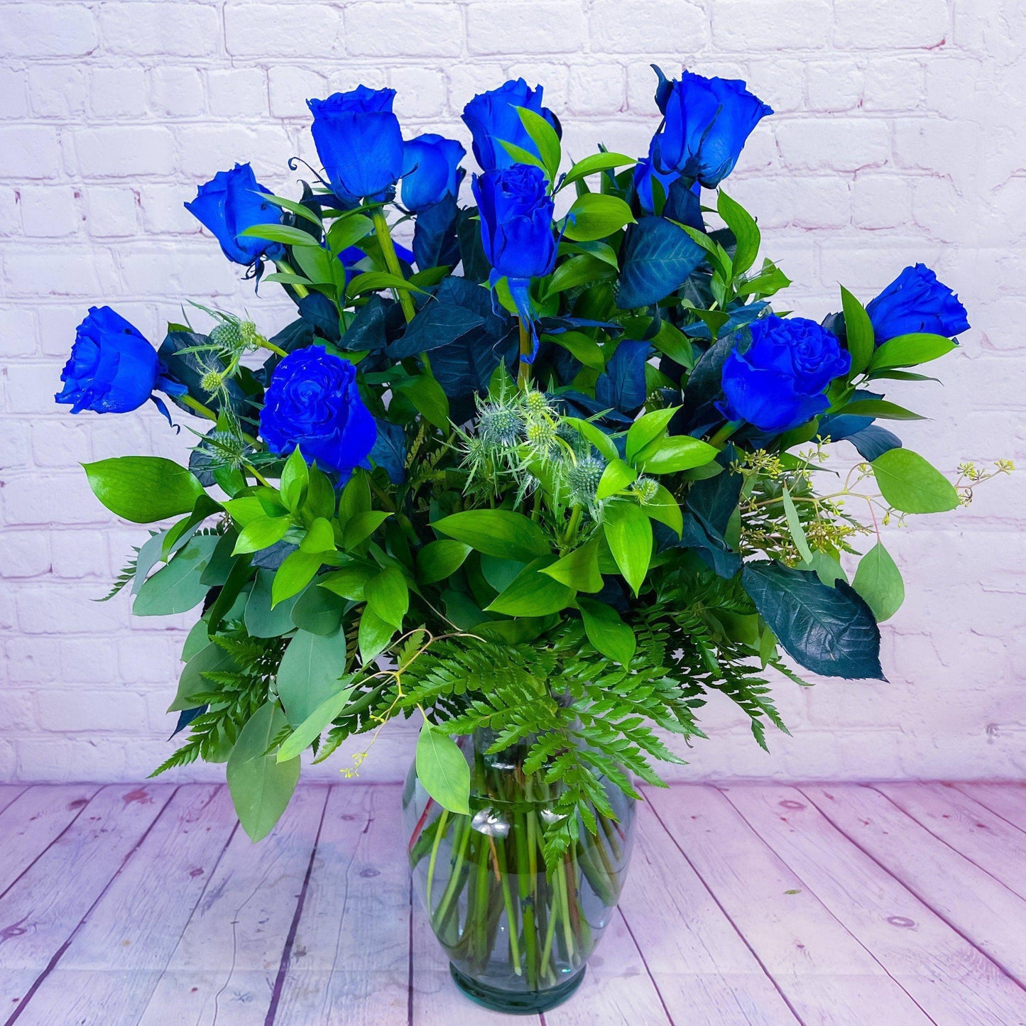 Blue Rose Bouquet