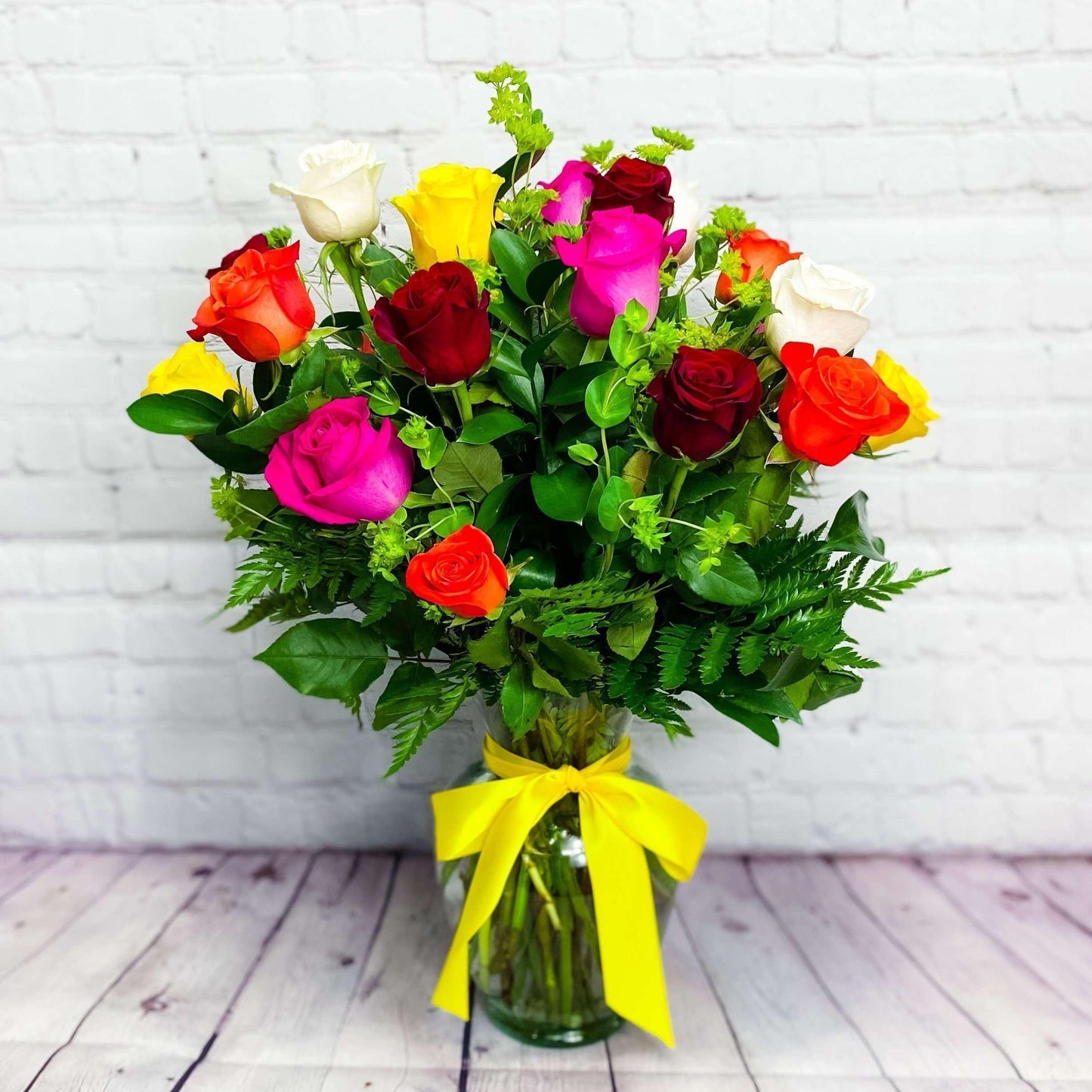Two Dozen, Assorted Color Rose