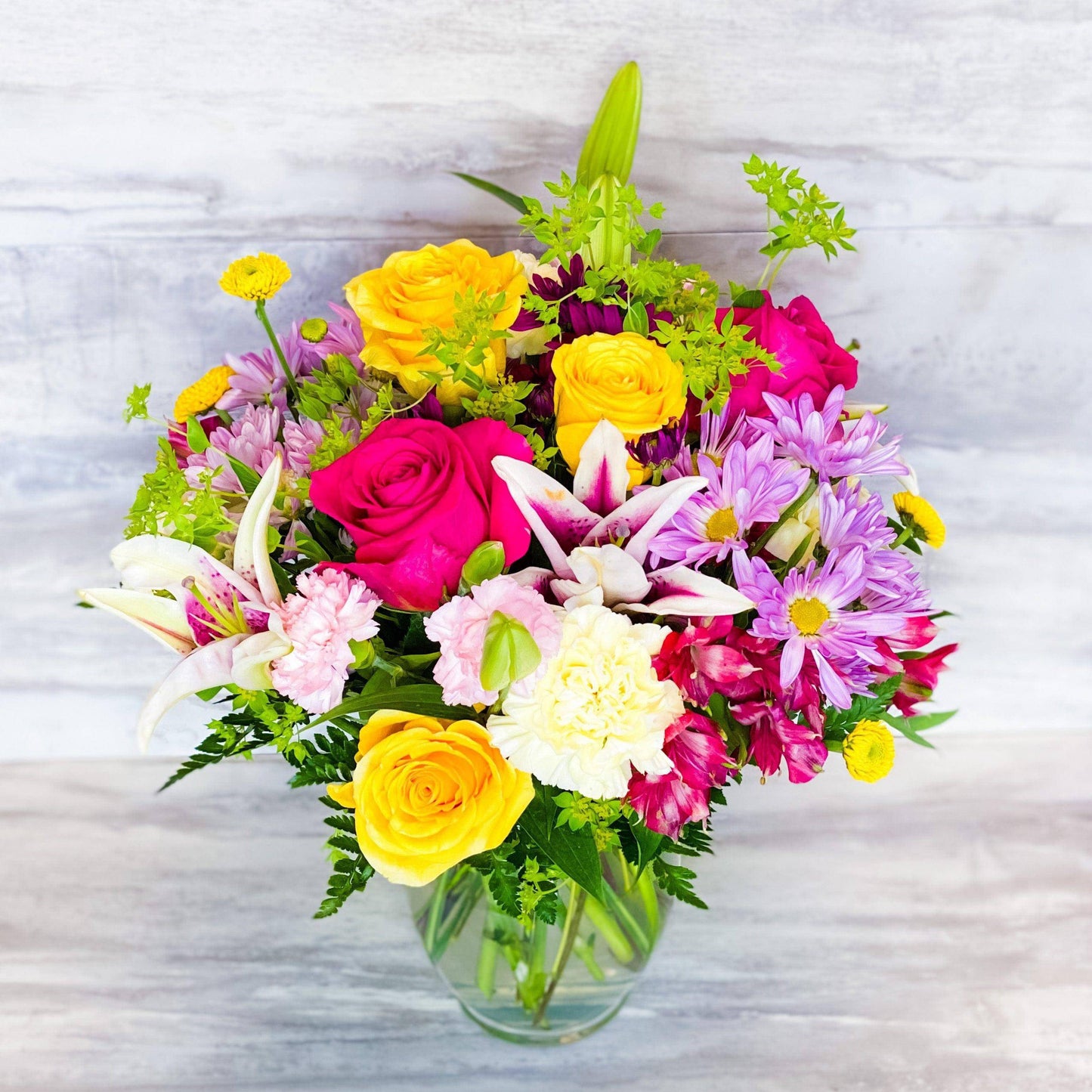 Blooming Spring Flowers Bouquet by DGM Flowers