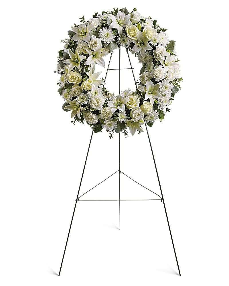 Serenity White Wreath