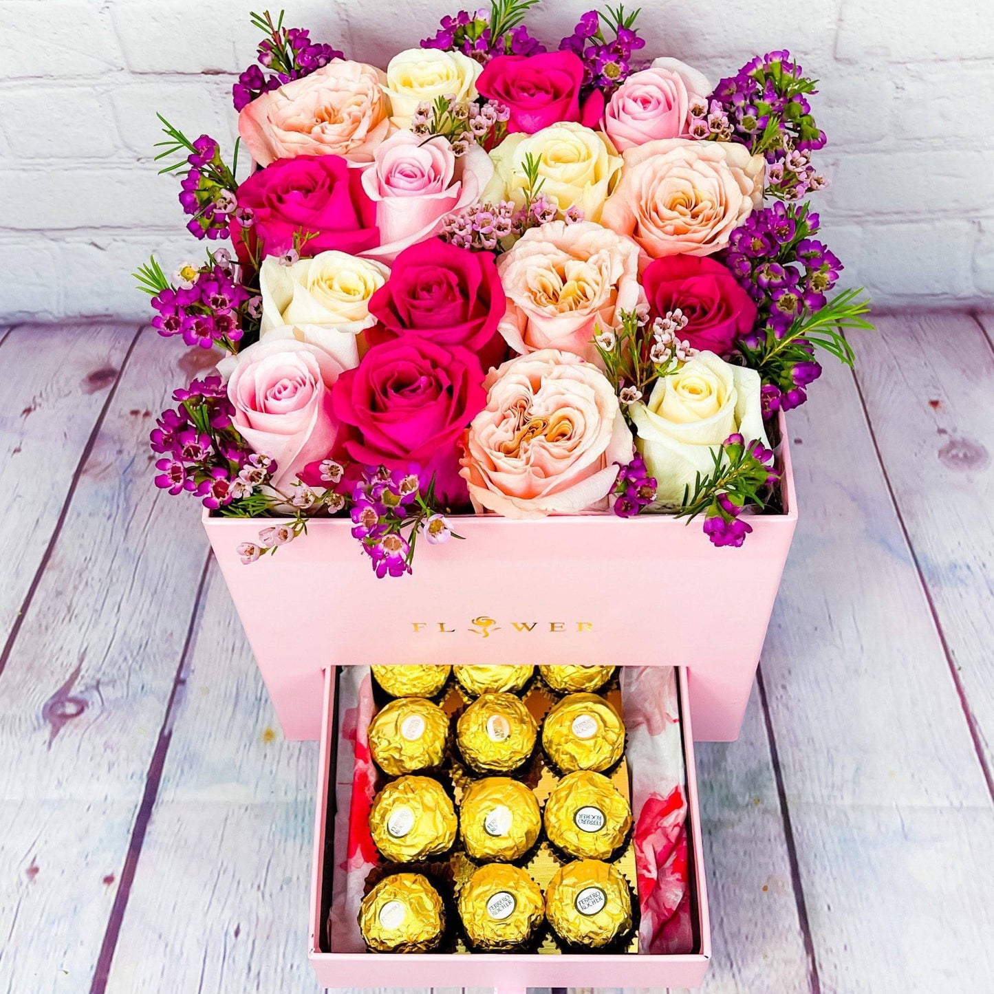 Confetti Rose Dessert Box