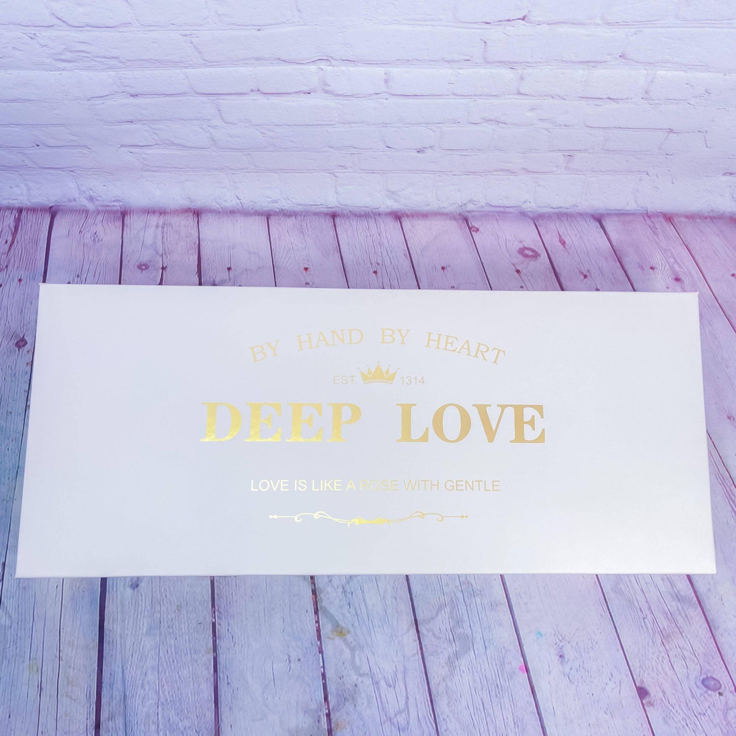 Deep Love Fresh Rose - I Love You Flower Box