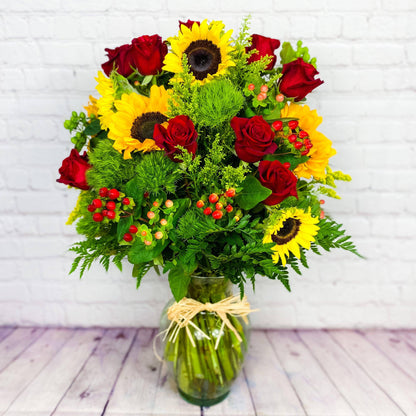 Rubies and Sunshine Bouquet