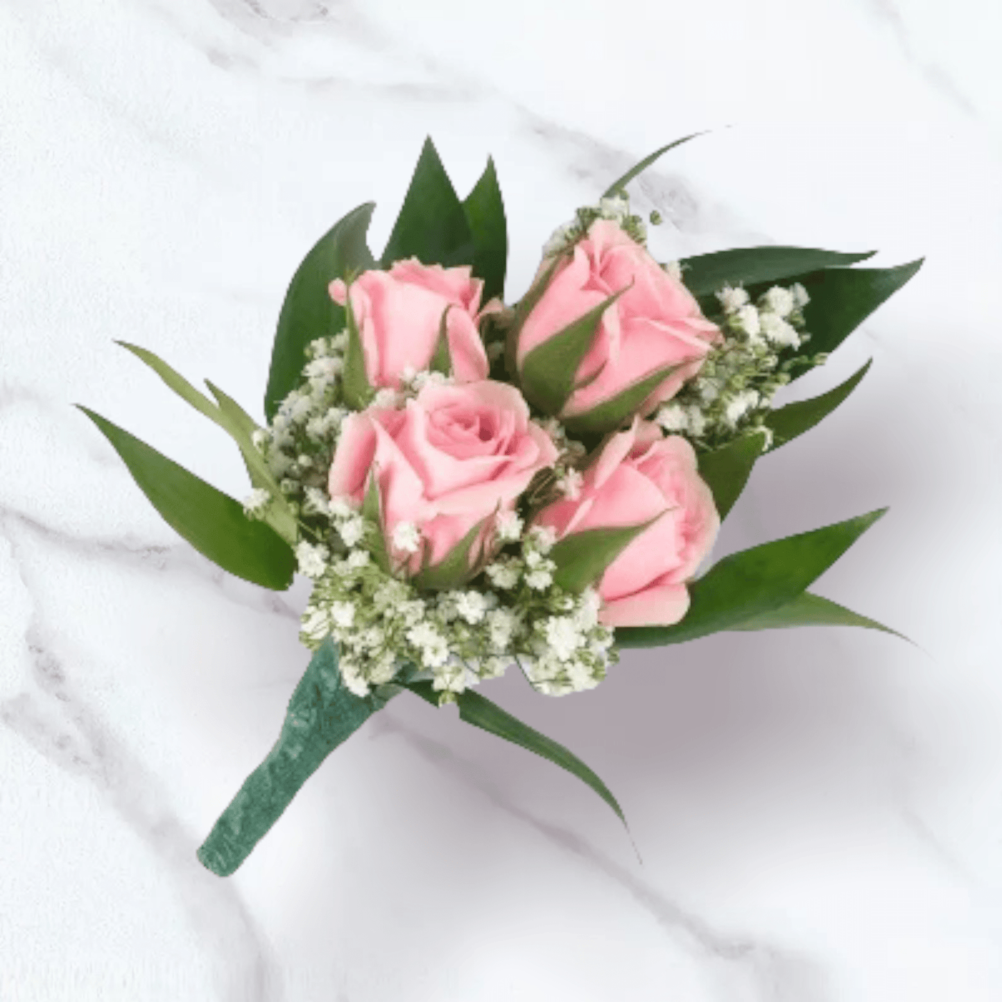 Spray Rose Elegance Boutonniere