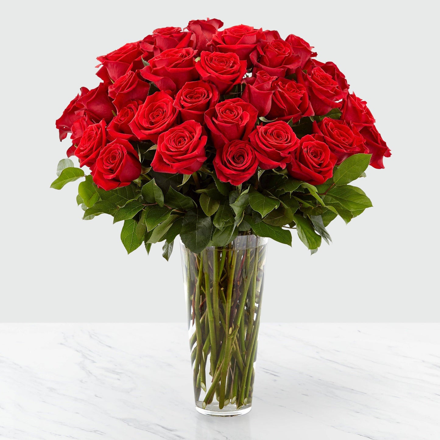 Long Stem Red Rose Bouquet