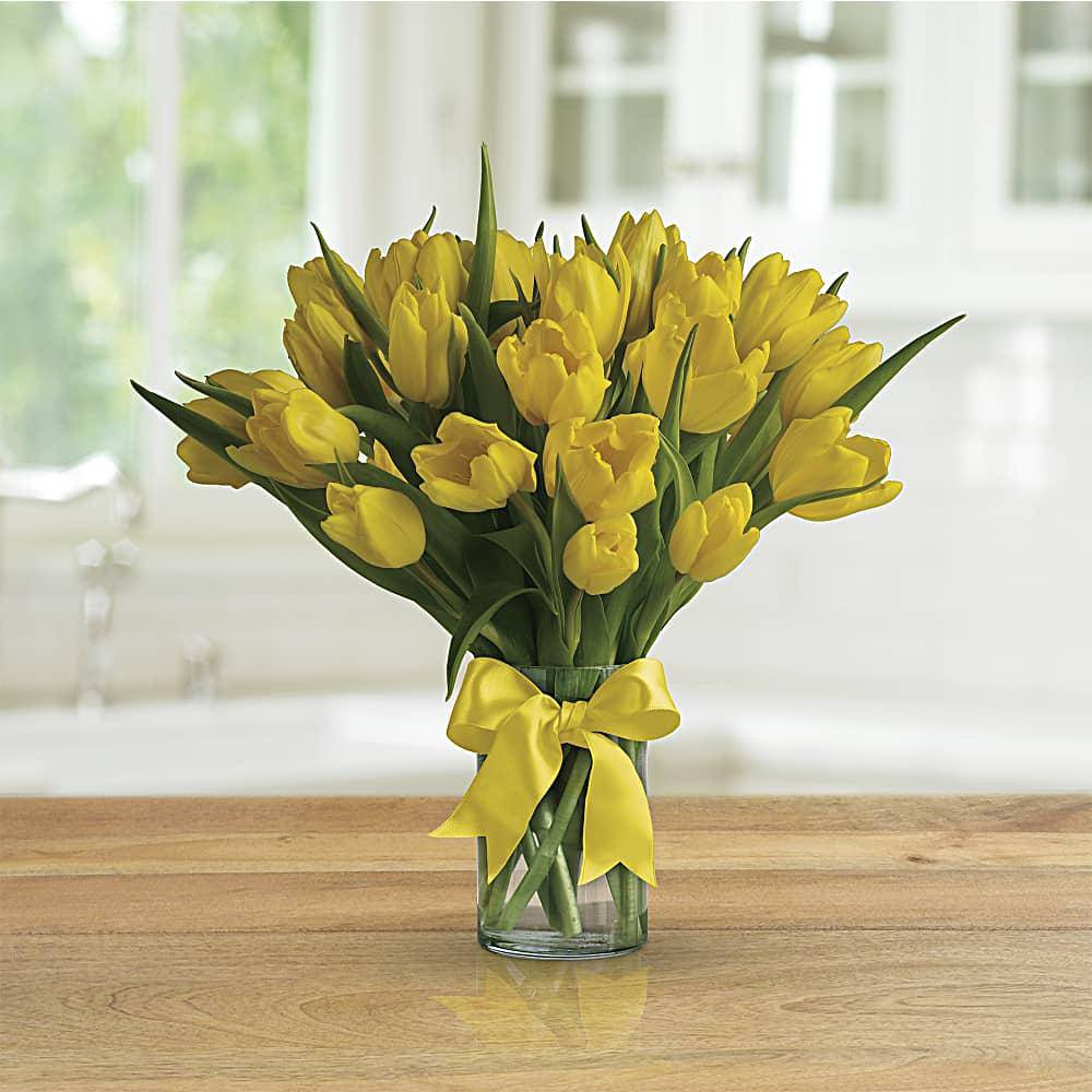 Yellow Tulips Bouquet