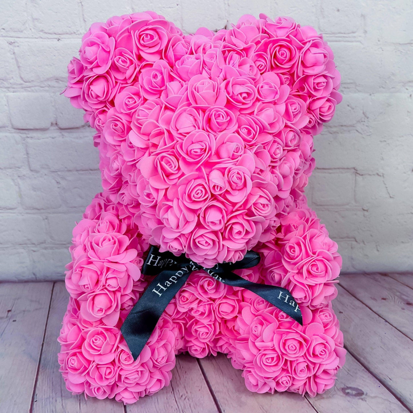 Gift Wrapped Rose Bears (Large)