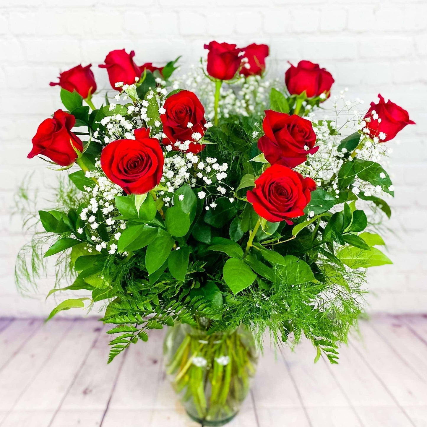 Beautiful Red Roses Bouquet - Premium Long Stem Rose