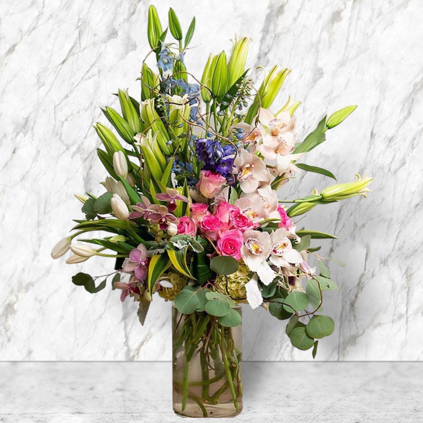 Lavish Opulence Medley Bouquet - DGM Flowers  | Fort Lauderdale Florist
