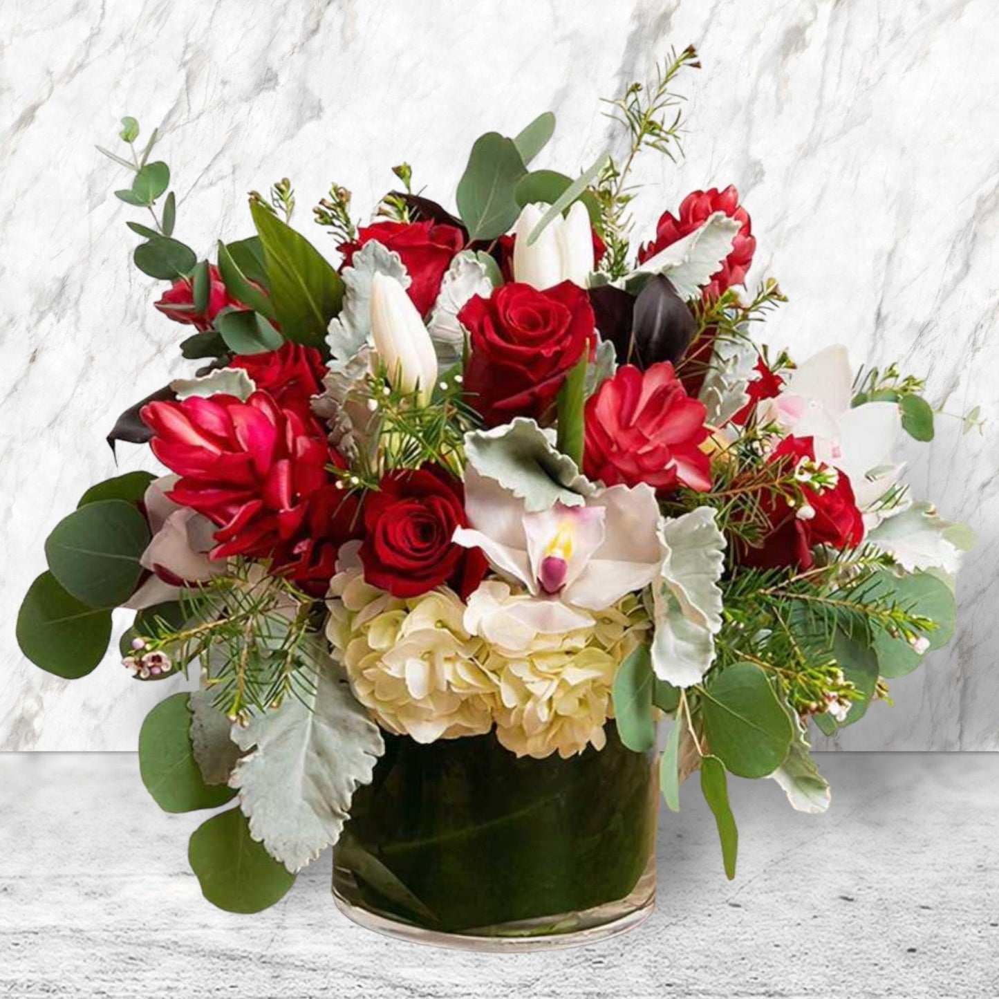 Passionate Embrace Bouquet - DGM Flowers  | Fort Lauderdale Florist